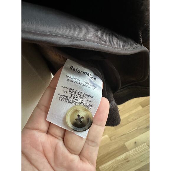 Reformation Rocky Oversized Shirt Jacket M - Picture 5 of 6